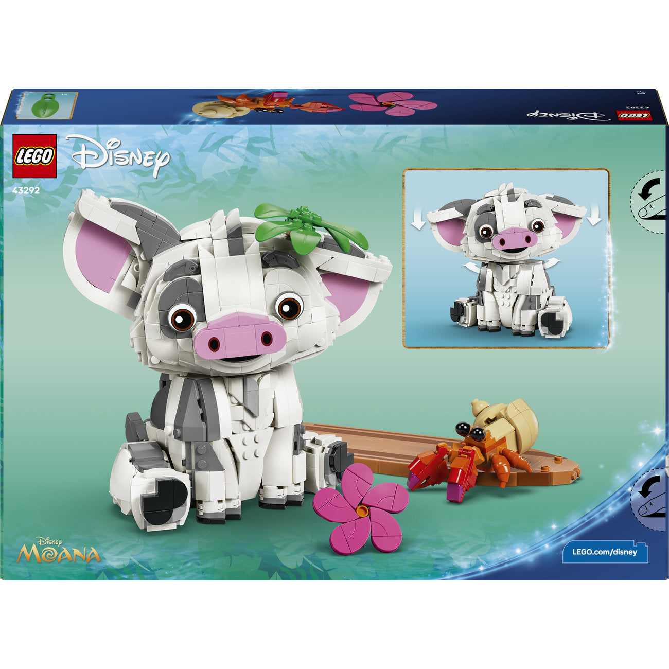 LEGO Disney Moana Pua Set de Construction 43292