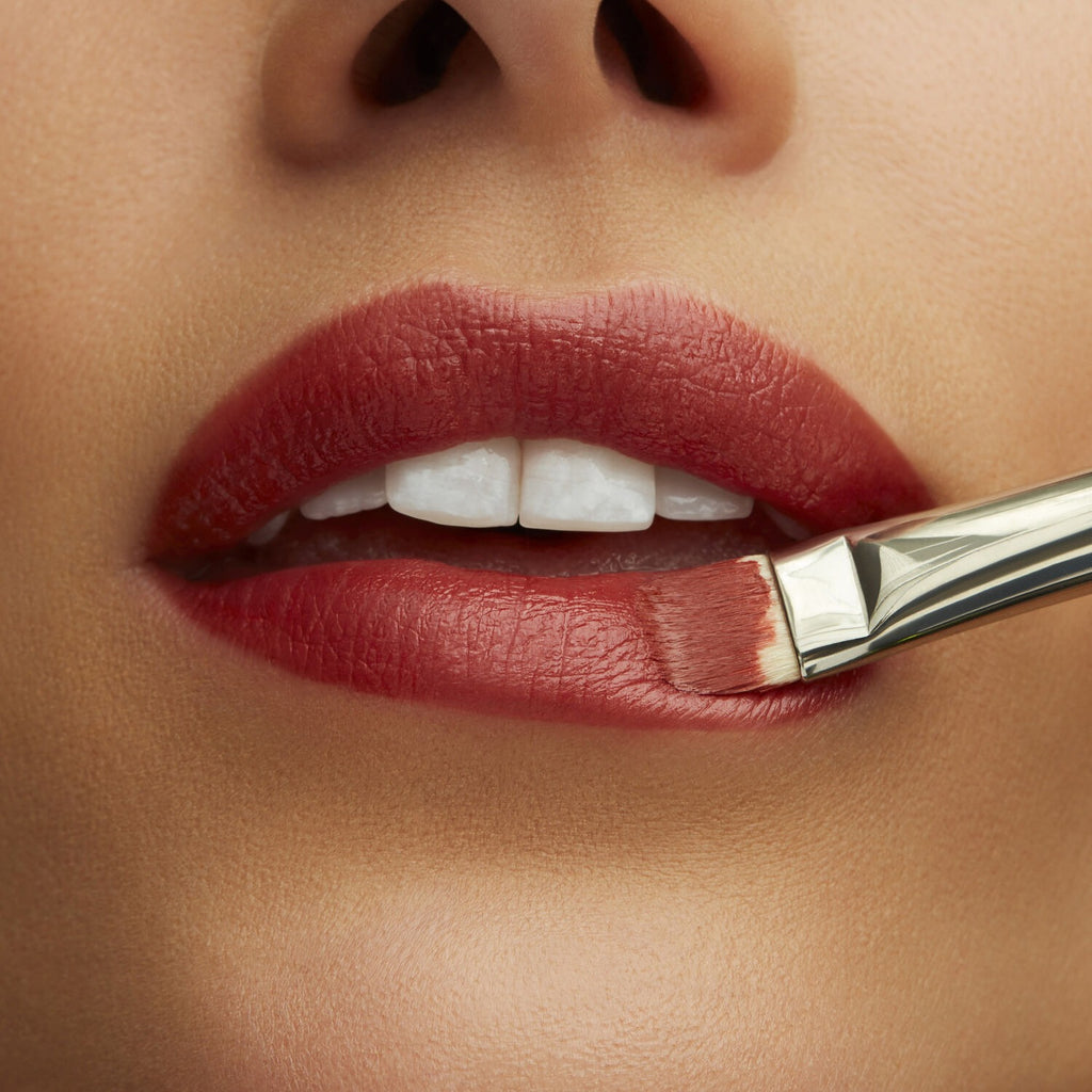 MAC Lustreglass Rouge à lèvres #549 PDA (Bricky Red) 3 g