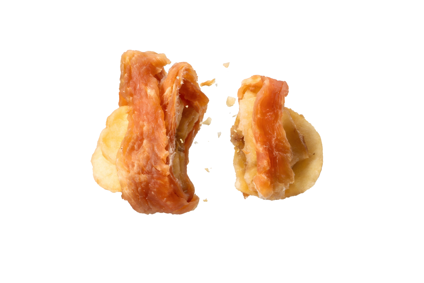 MeatyWay Nourriture pour chiens au poulet et à la banane, 100 g, adaptée à tous les stades de vie, formule sans céréales, sans additifs artificiels, agents de charge ni conservateurs