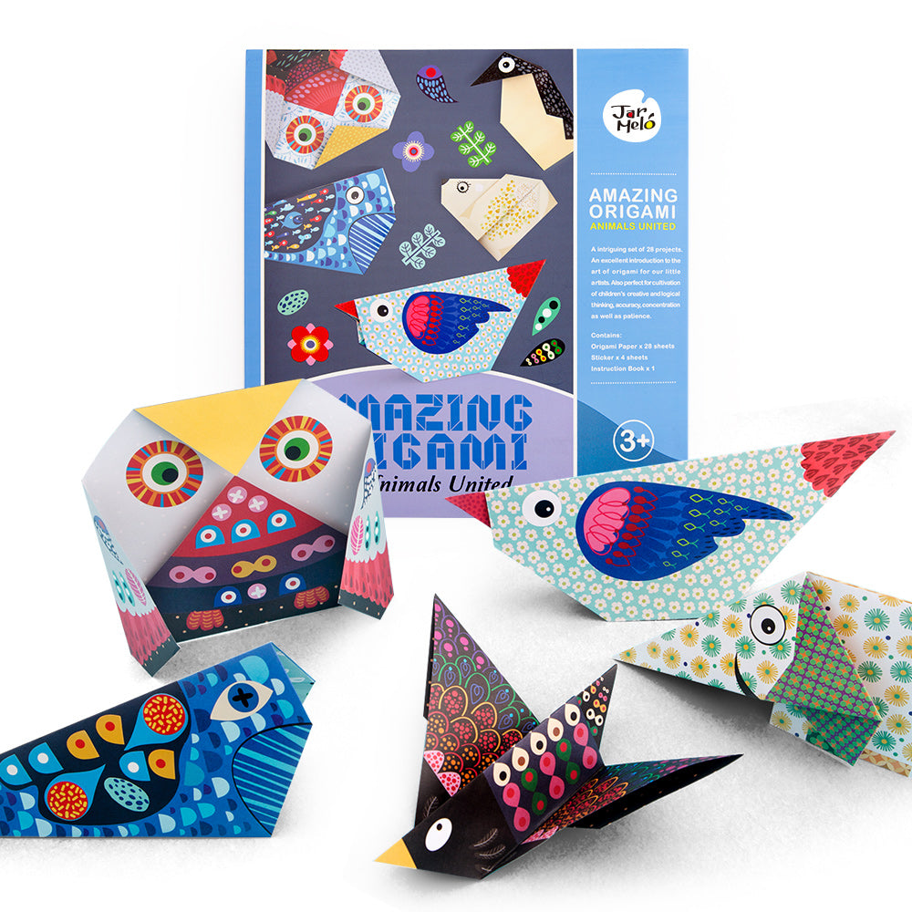 Jar Melo Amazing Origami - Série Animaux unis