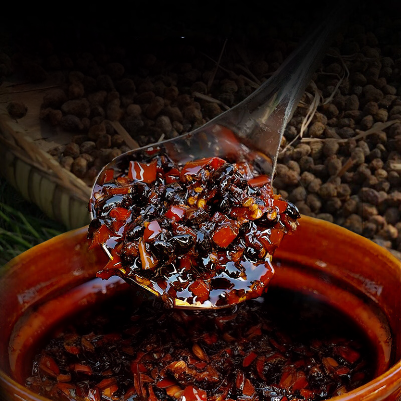 Fan Pi Xiong Di Poivre sauvage à la sauce de haricots noirs fermentés 240 g
