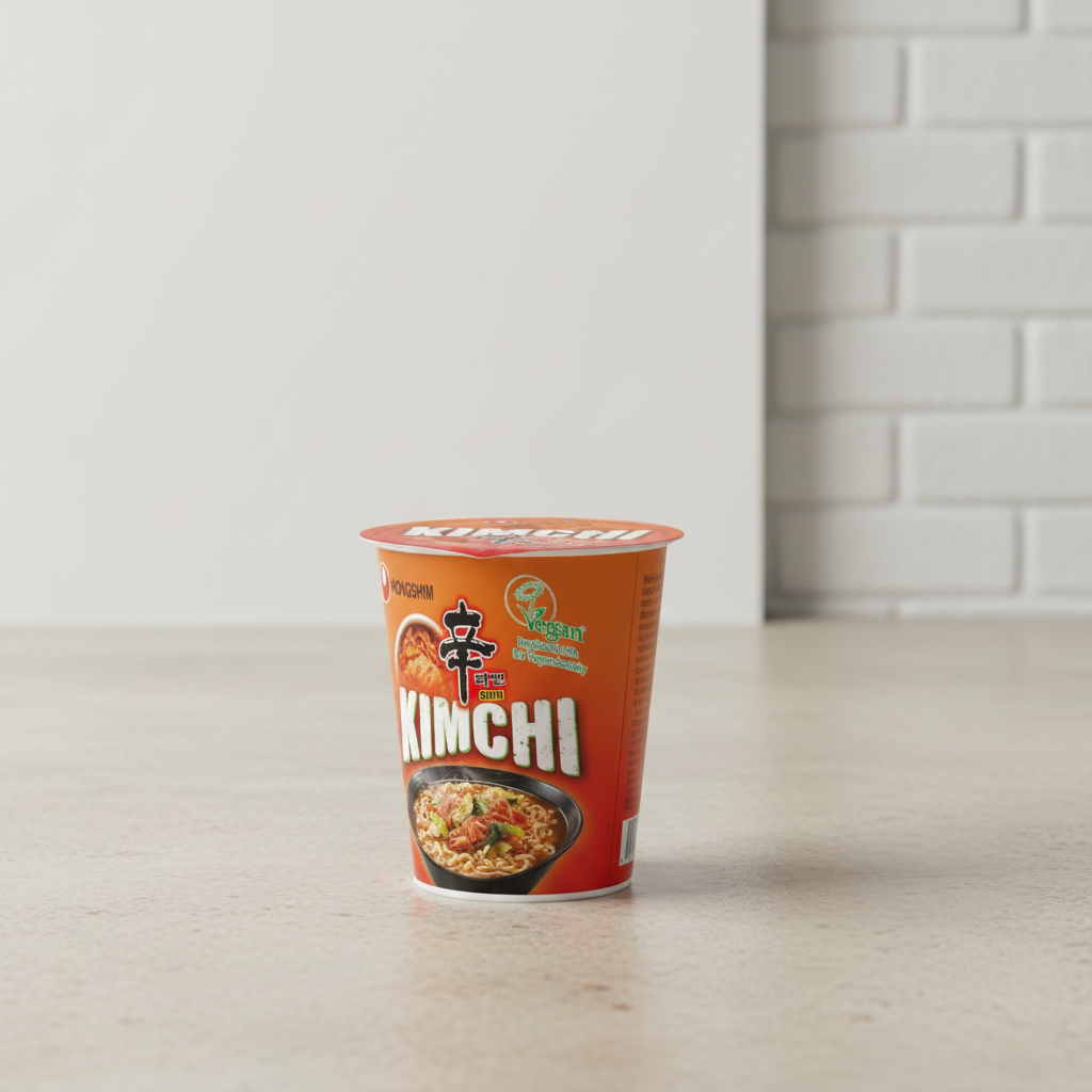 Nongshim ramyun nouilles instantanées au kimchi format cup - 75 g