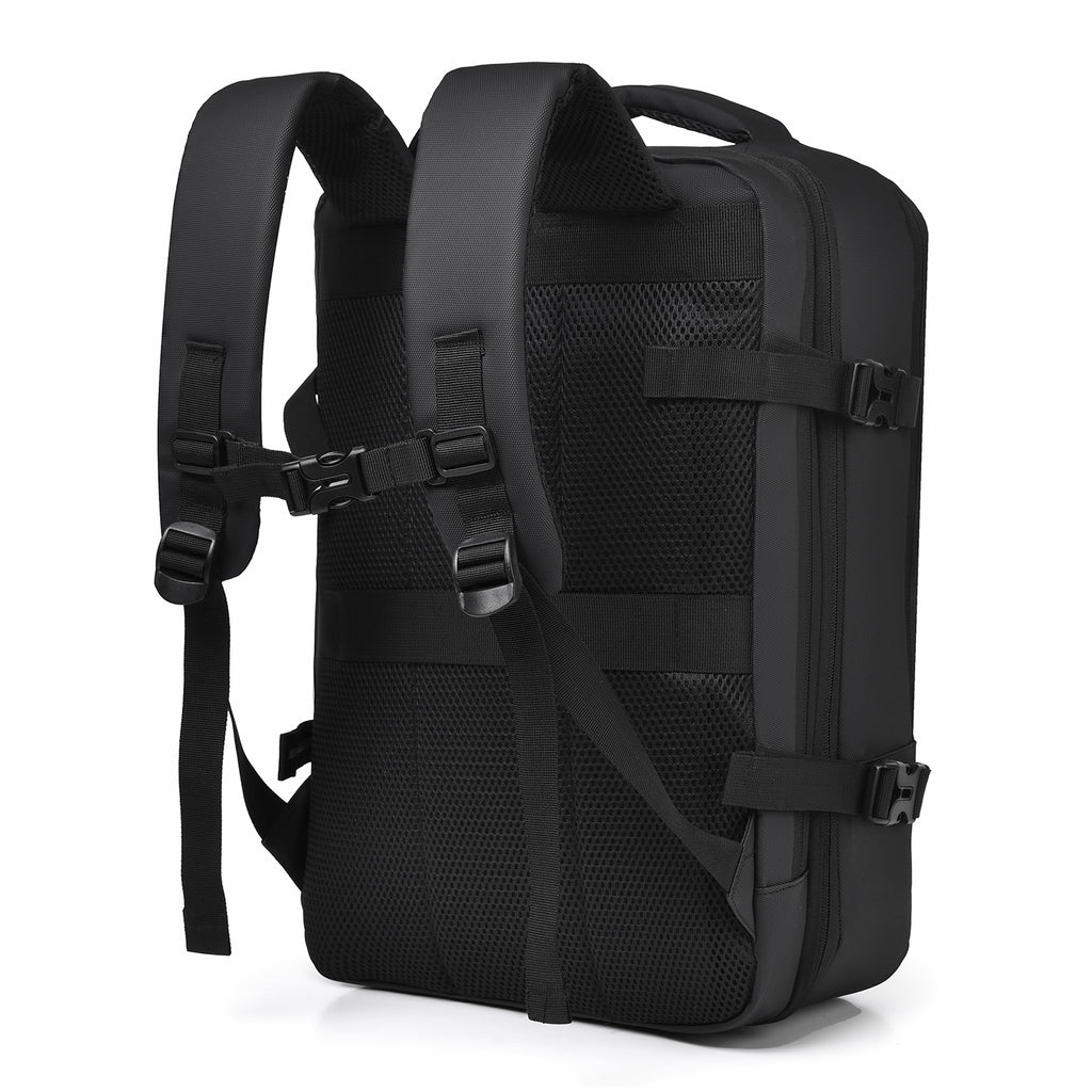 Sac à dos cabine extensible 25 L à 35 L imperméable ordinateur portable de travail sac à dos grande capacité multi-poches sac de voyage de jour pour hommes voyage week-end trajet