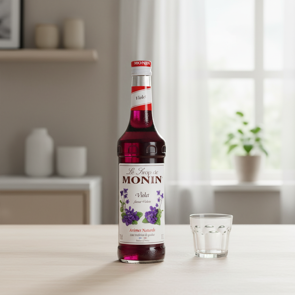 MONIN Sirop saveur violette - 700 ml