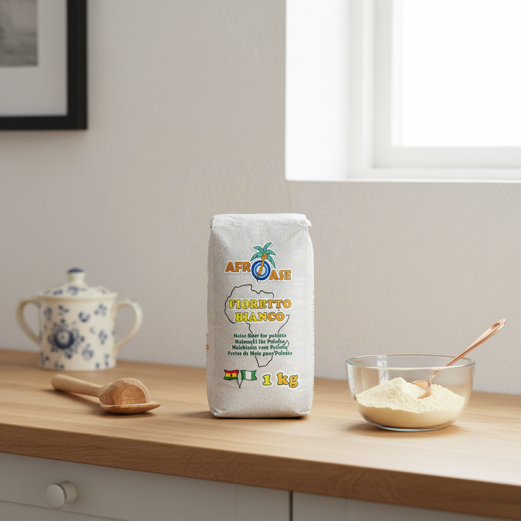 Afroase Farine de Maïs Blanche Fioretto 1 kg