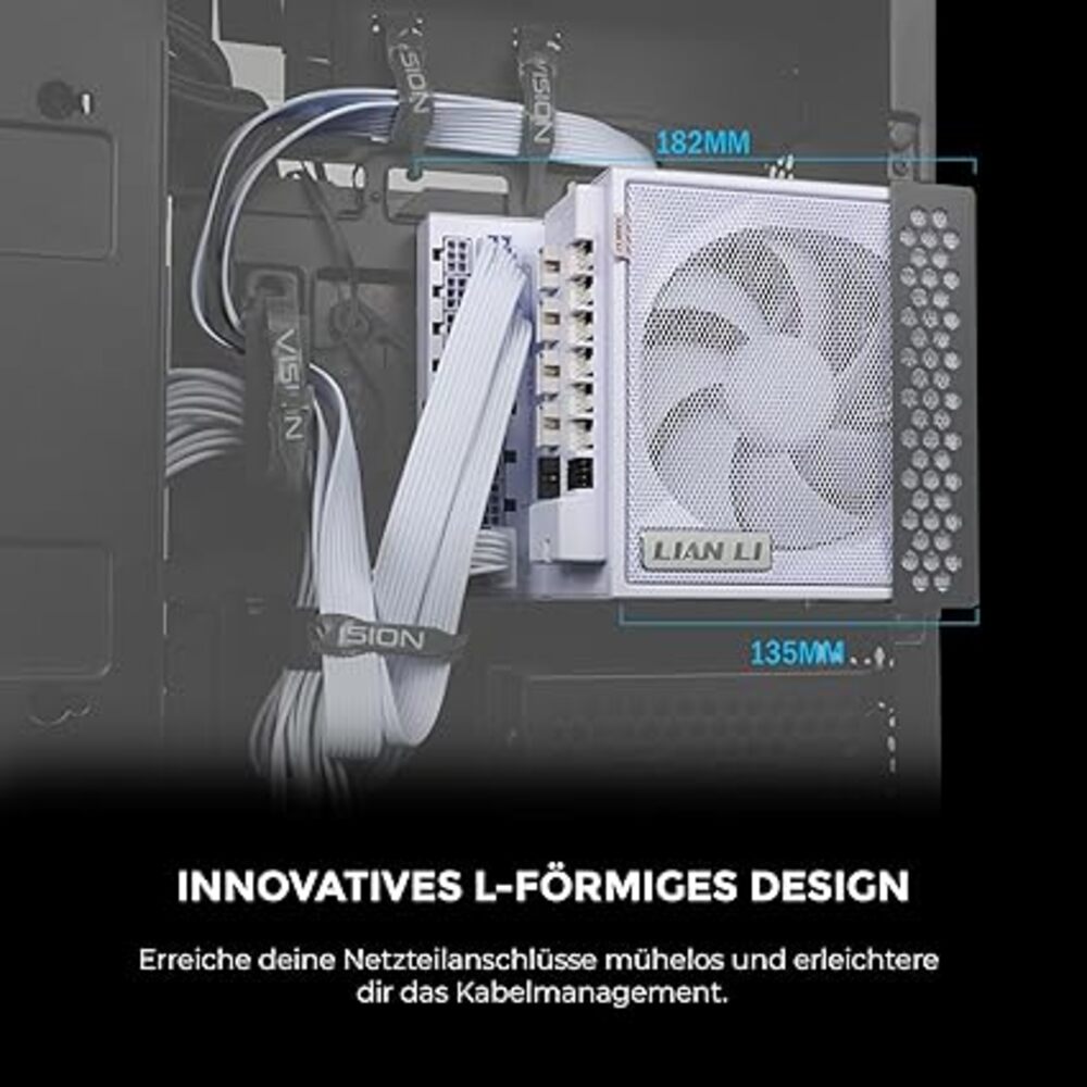 LIAN LI EDGE EG1200 80Plus Or - Blanc