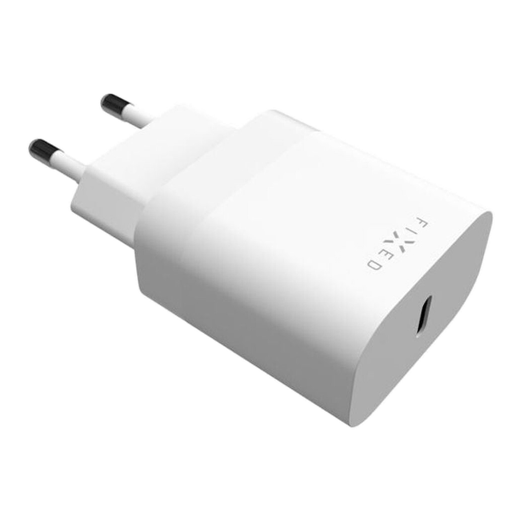 FIXED Chargeur de voyage USB-C 20 W, blanc