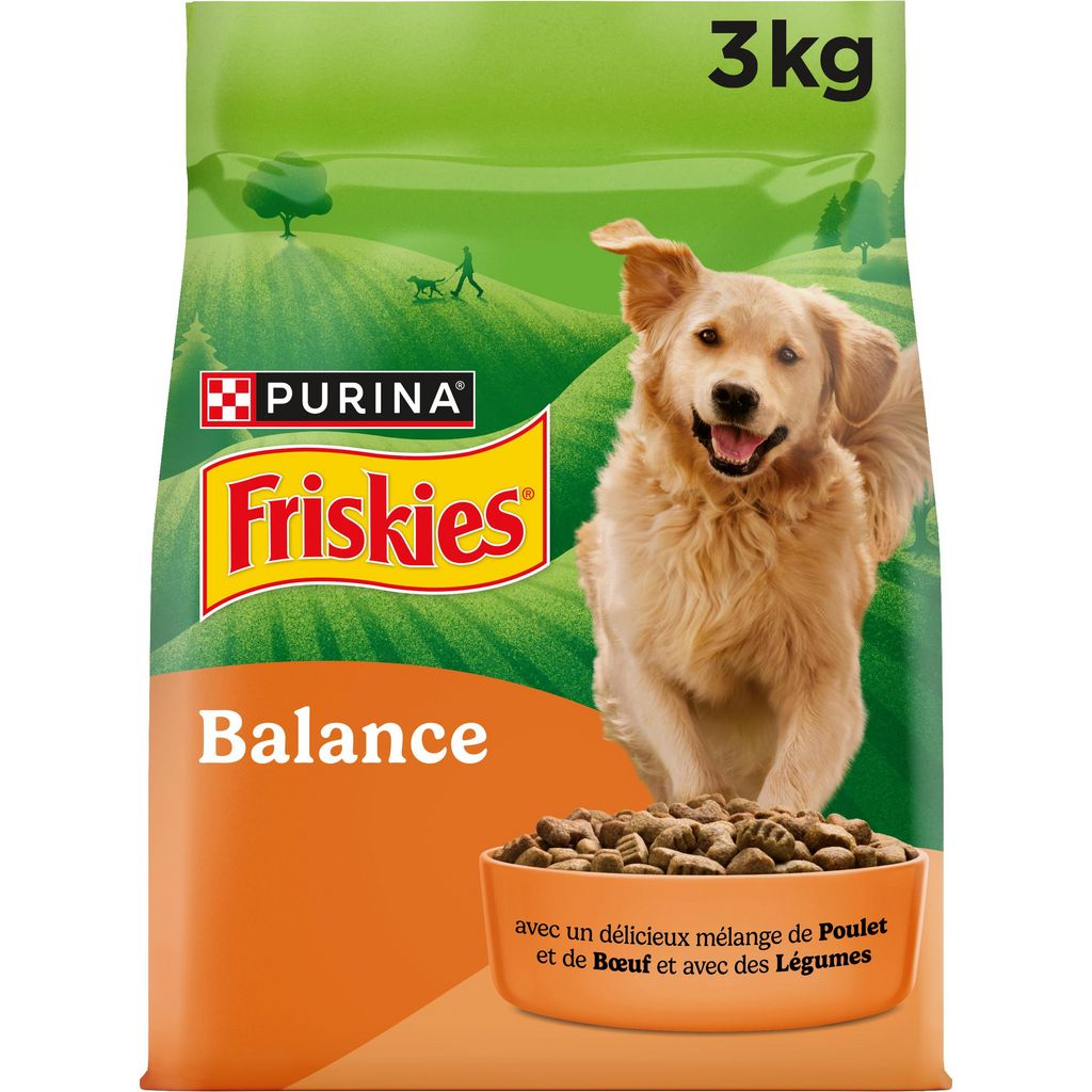 Friskies Vitafit Balance Biscuits pour chien au poulet et aux légumes - 3 kg