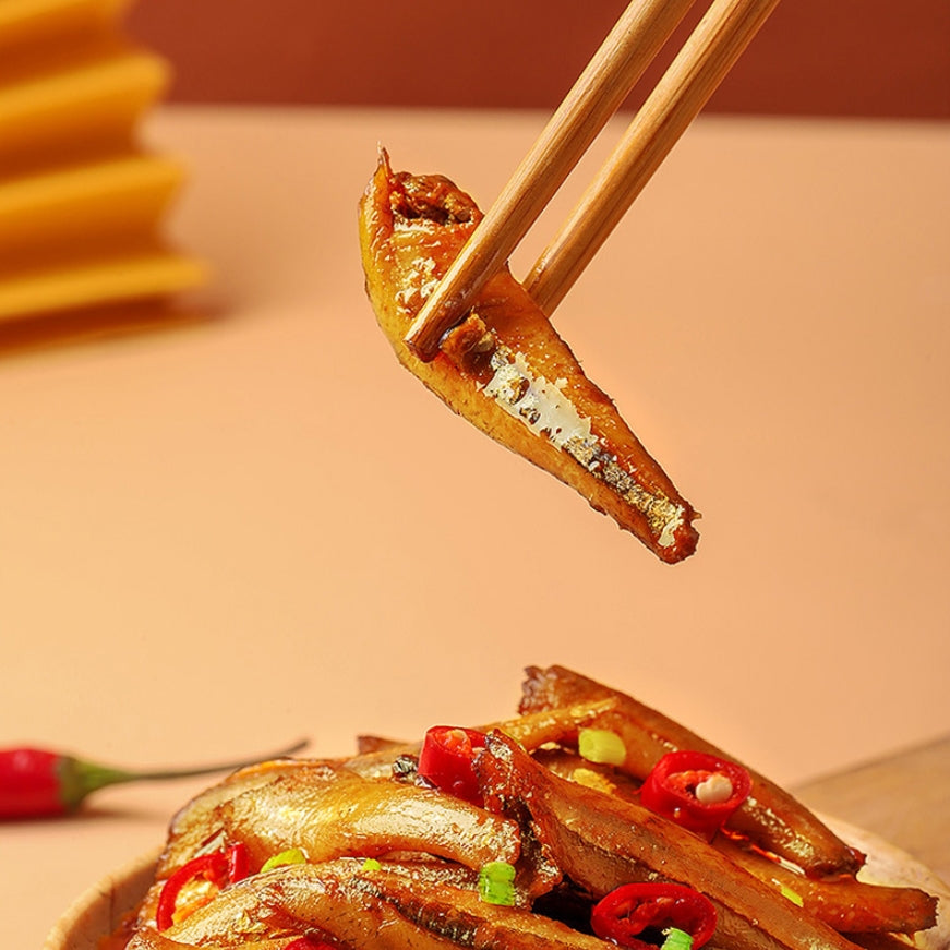 Jin Zai Petits poissons saveur braisée 240 g (12 g × 20)