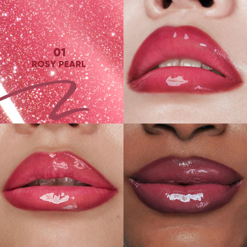 JUDYDOLL PEEL OFF STAIN AND PLUMPING OIL DUO 01 ROSY PEARL LIPS