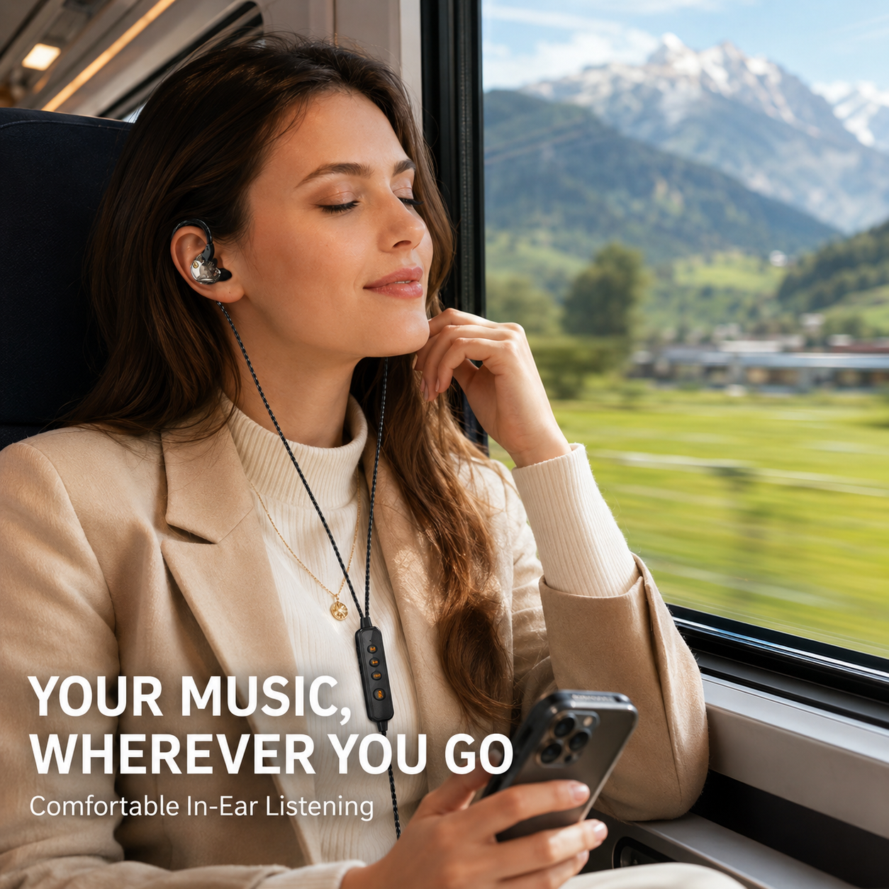 Édition Deluxe - KM09 - Carte sonore pour streaming en direct, casque karaoké filaire Noir et or + Adaptateur de connexion Apple