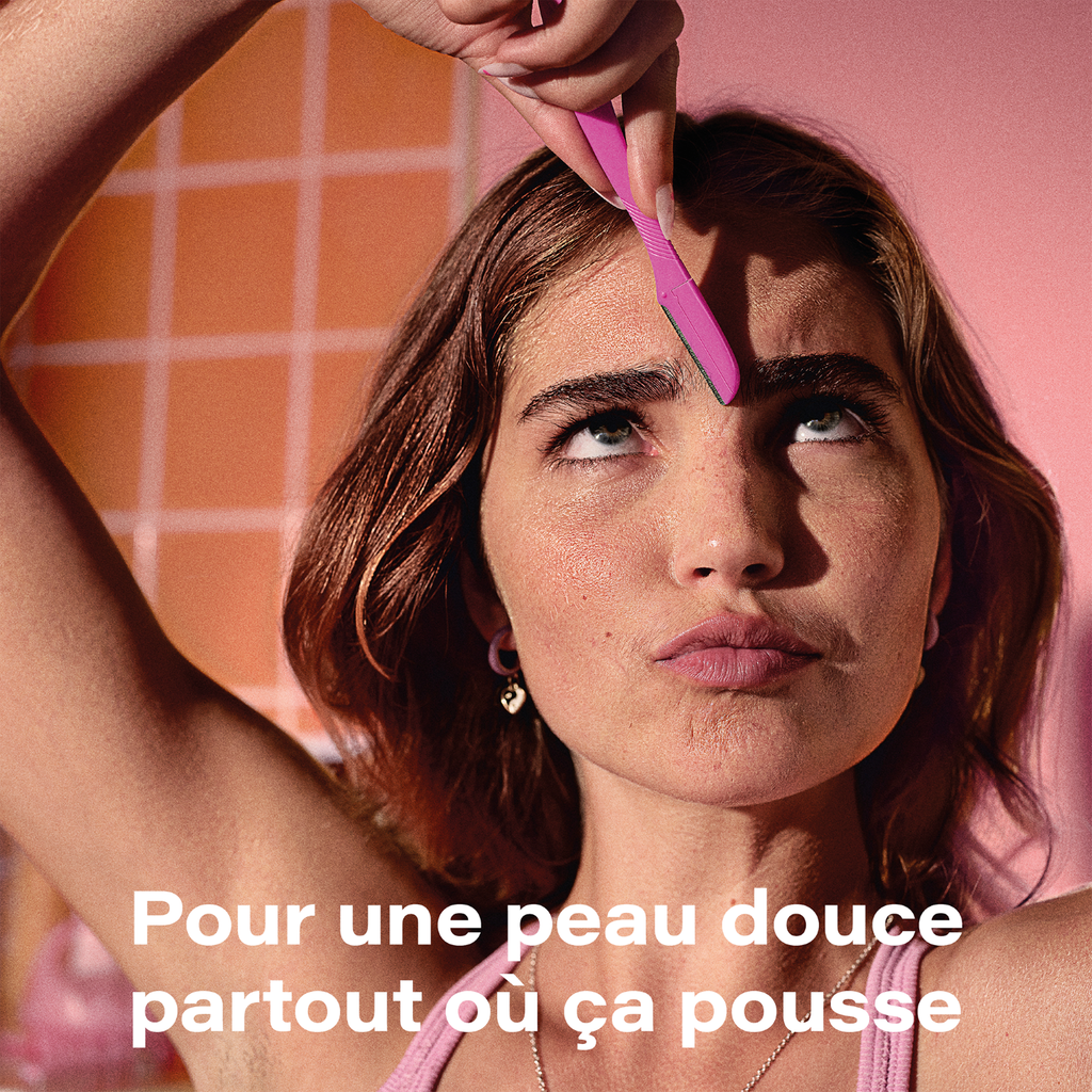 WILKINSON SWORD Intuition - Outil Dermaplaning Eyebrow Shaper - 3 Accessoires et 1 Embout
