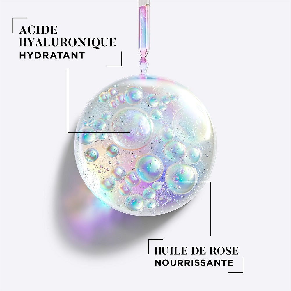 Dessange Hydra Brush Sérum Sans Rinçage Cheveux Exposés aux Appareils Chauffants 110ml