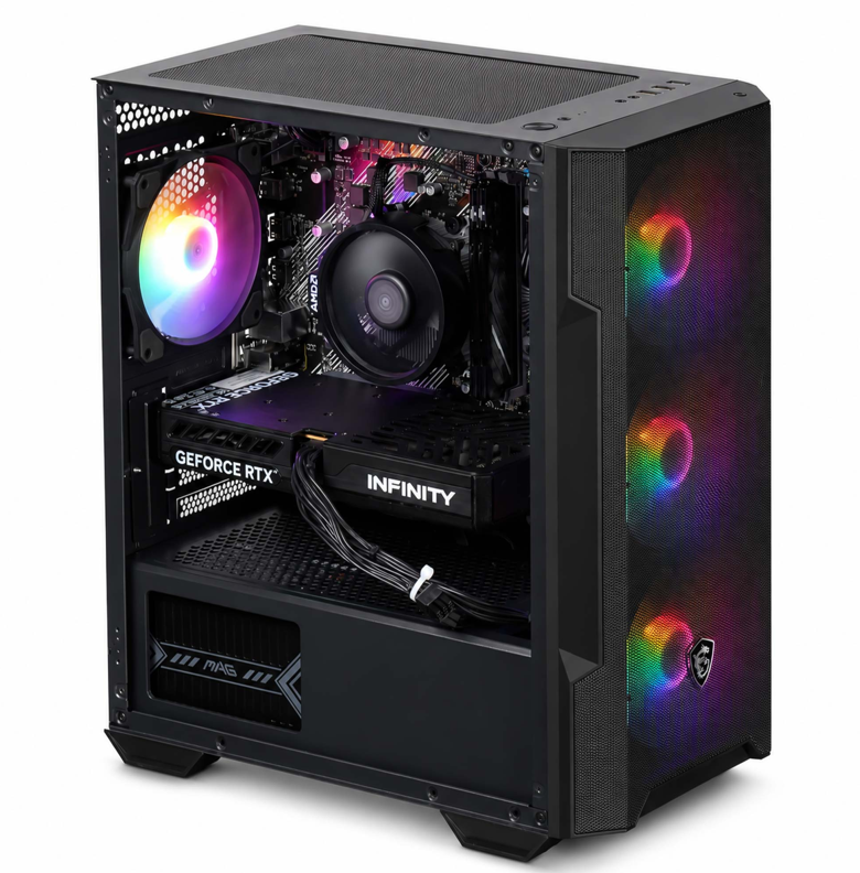 PC Gamer - RTX 5060 8 Go - Ryzen 5 5500 - 16 Go DDR4 - 480 Go SSD