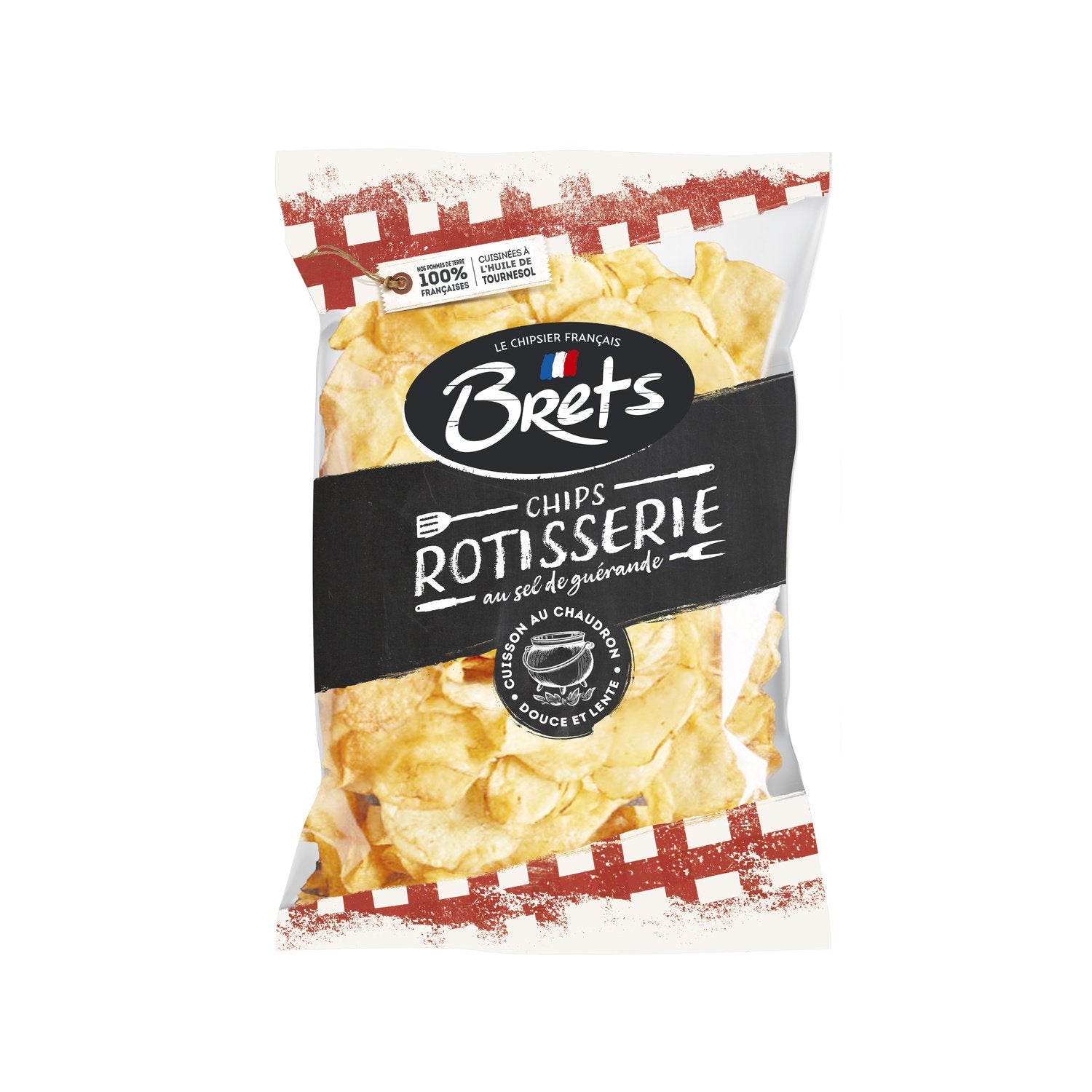 BRET'S Chips nature Rôtisserie - 120 g