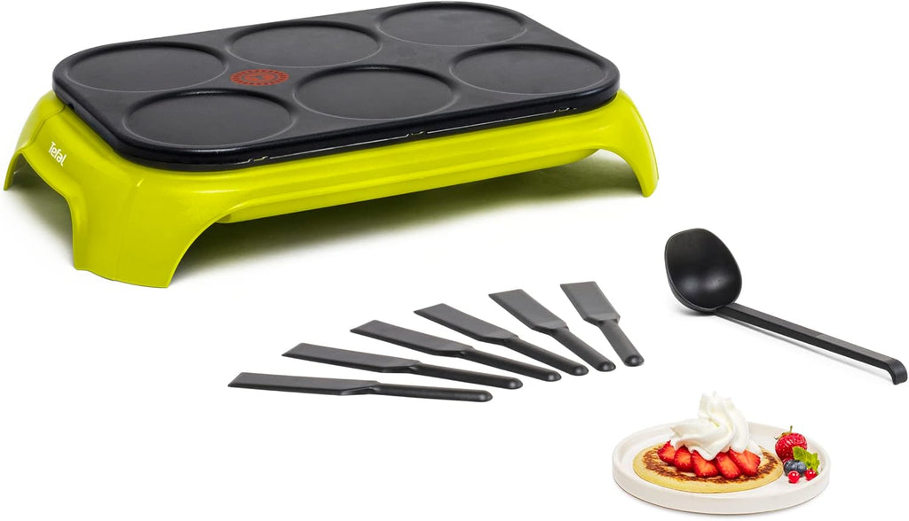 Tefal PY559312 - Crêpière 1000 W 6x12 cm ColorMania