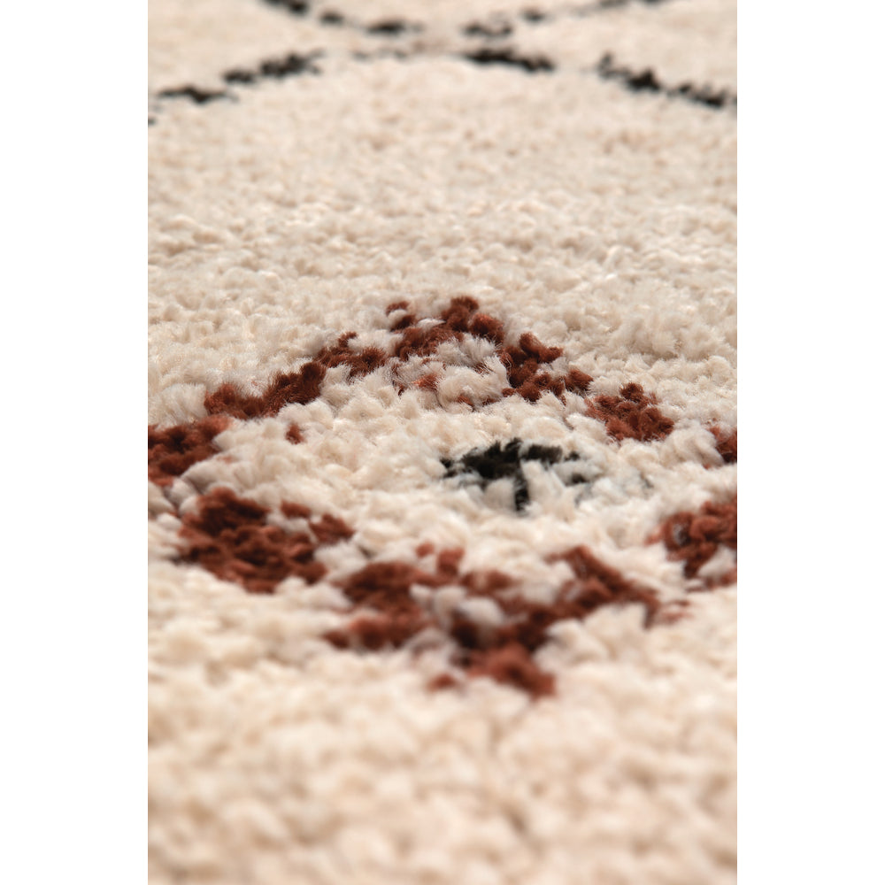 VIVARAISE Elias 2 Tapis naturel - 120 x 170 x 3 cm