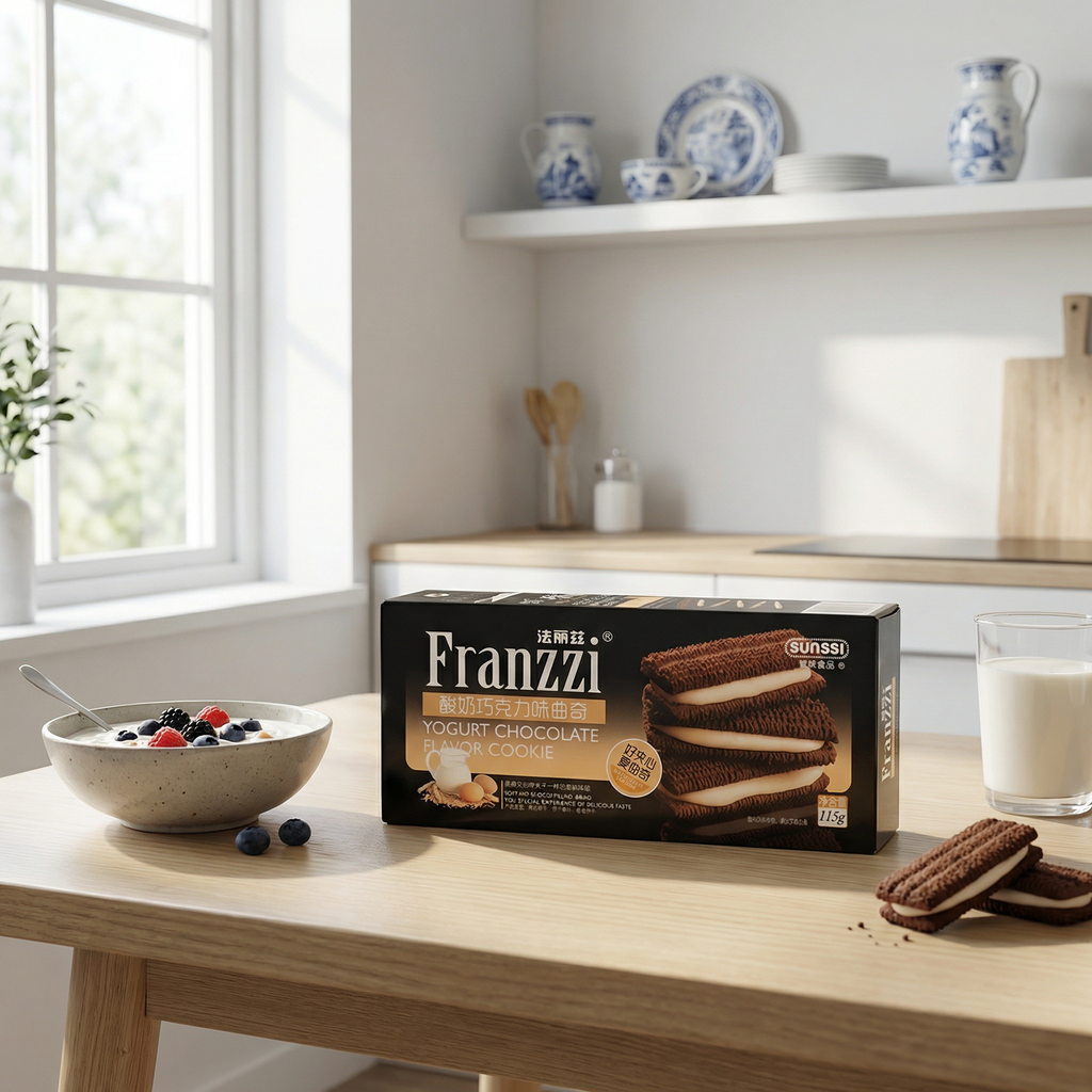 FLZ Biscuits Fritz au yaourt et au chocolat - 115 g