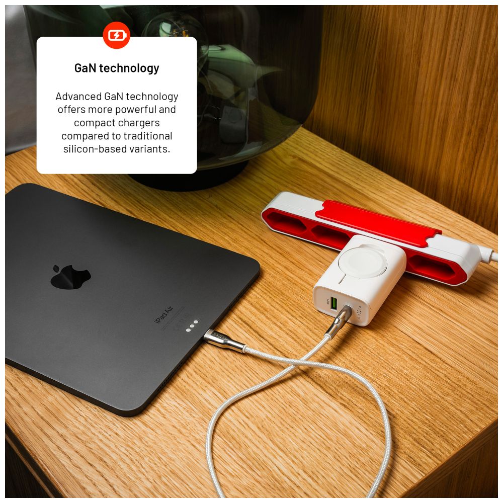 FIXED Chargeur mural de voyage 33W Blanc
