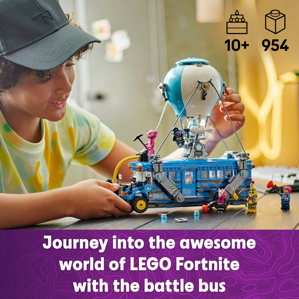 LEGO Fortnite 77073 Set de Construction Bus de Combat