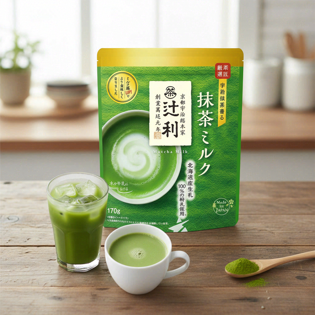 Kataoka TSUJIRI Lait au Matcha 170 g