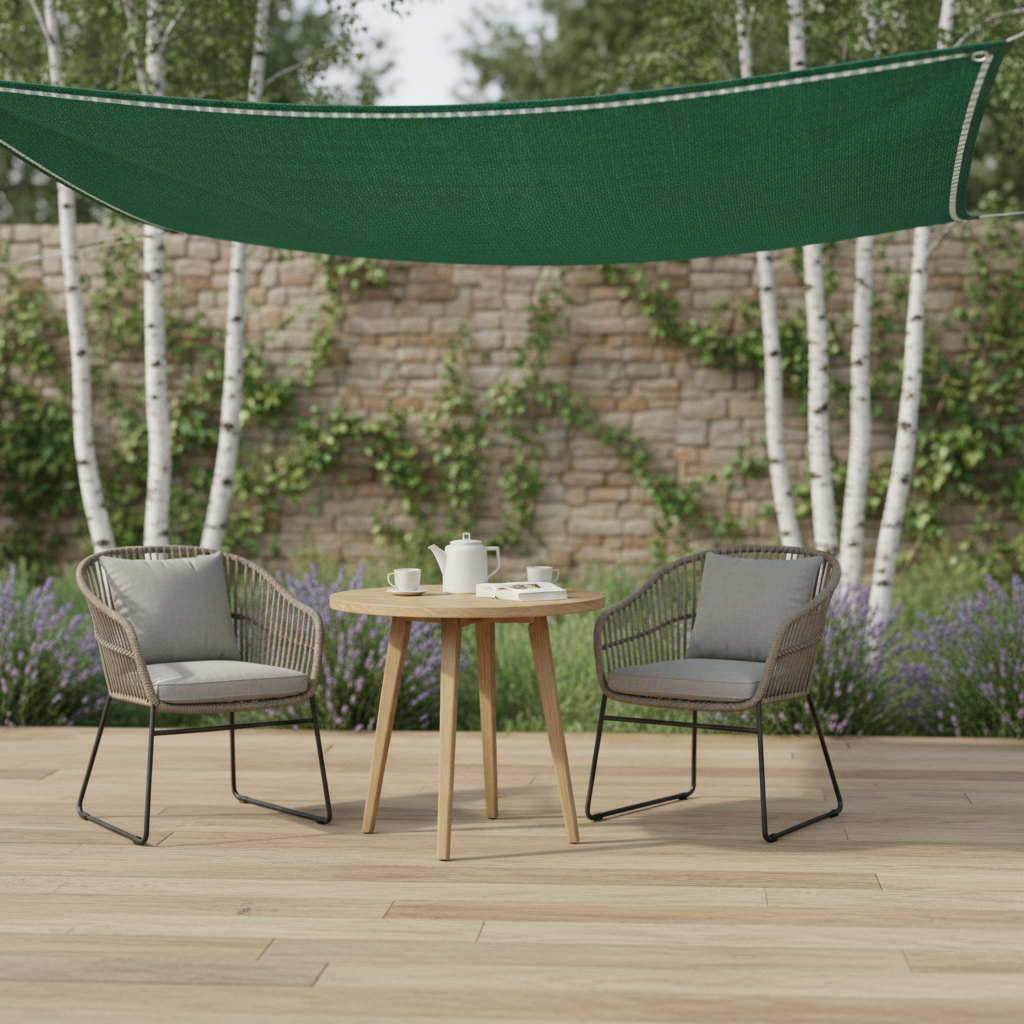 Tenax Filet brise-vue tissé Coimbra Vert 2,00 x 5 m pour Jardins, Balcons, Clôtures et Terrasses