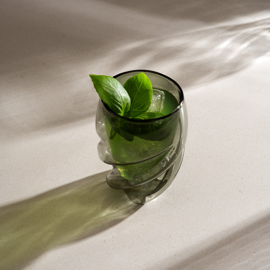 BODUM PAVINA PARIS Set de 6 verres à double paroi 270 ml - Gris transparent