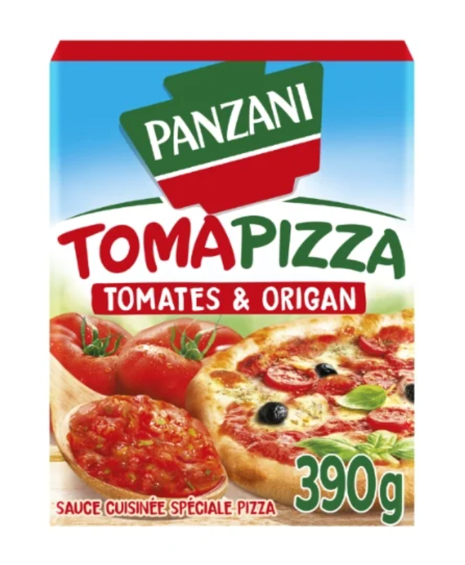 Panzani Sauce Tomates Tomapizza Boîte - 390 g