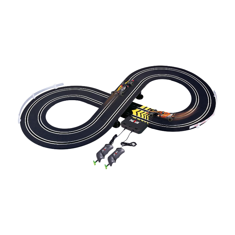 POLISTIL Circuit 2,22 m Piste de Formule 1 avec Pack de 2 Véhicules