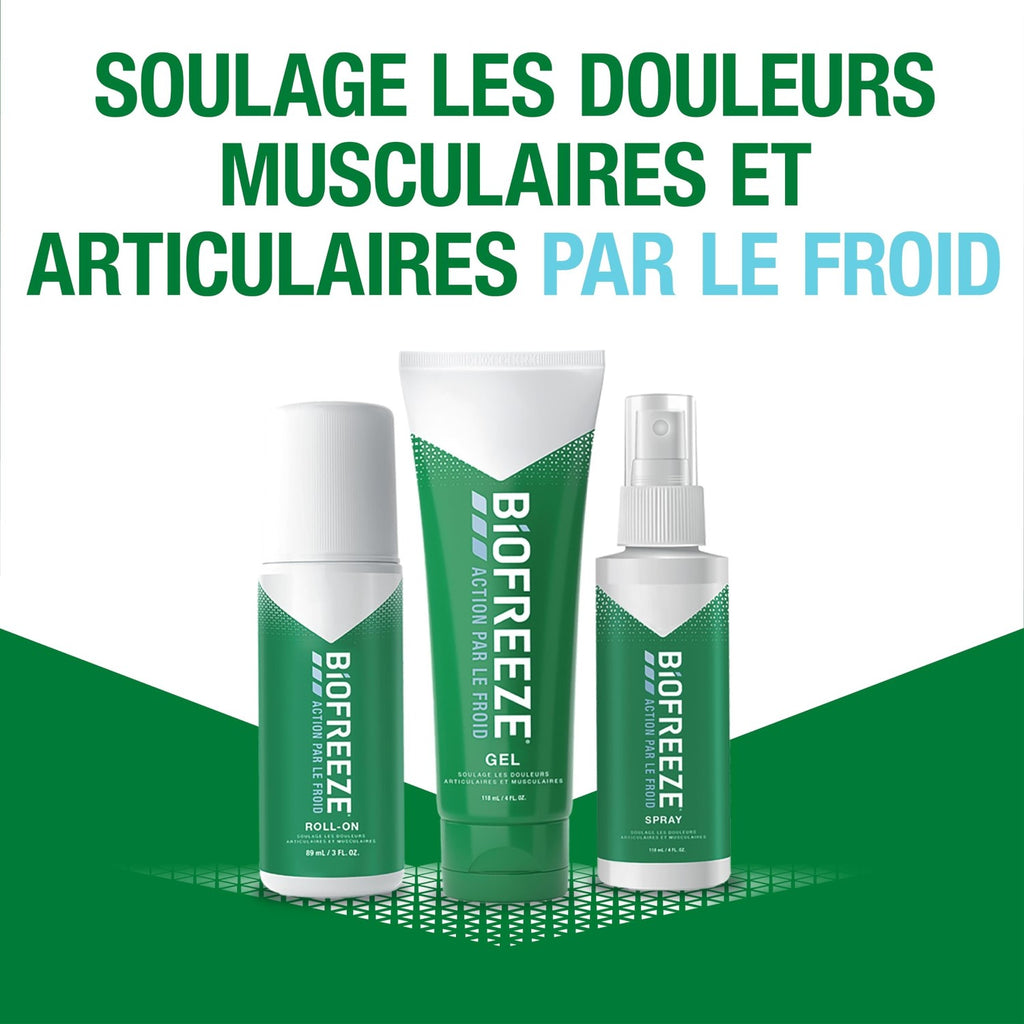 Biofreeze Gel Anti-Douleur Tube 118 ml