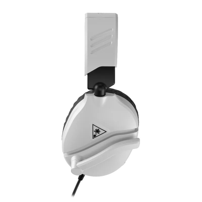 Turtle Beach Casque gaming filaire Recon 70 Xbox Blanc - Xbox Series X|S, Xbox One, PS5, PC et Switch 2 - Jack 3,5 mm - Haut-parleurs 40 mm - Micro flip to mute - Blanc