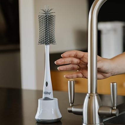 Nuby Brosse pour biberon en silicone