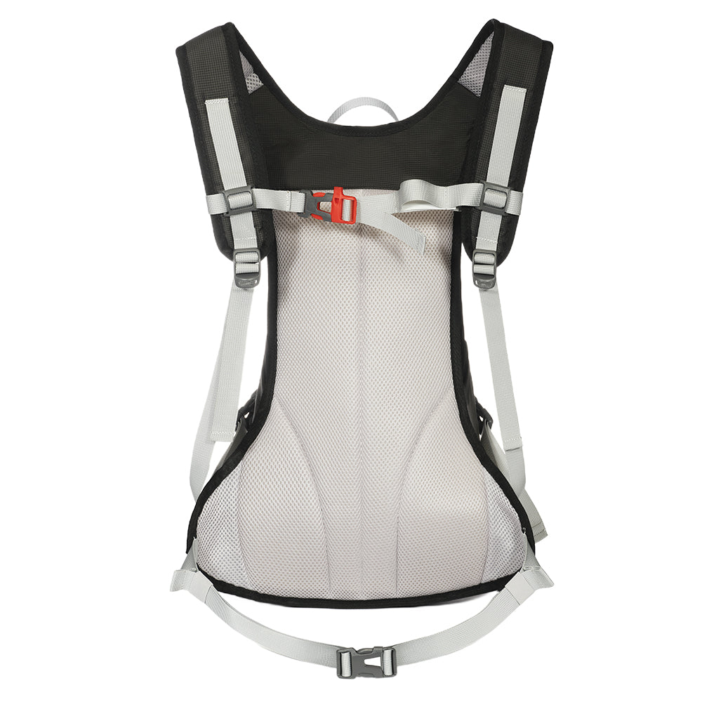 PELLIOT Sac à dos de trail unisexe léger respirant – Design entièrement noir élégant, 20 L
