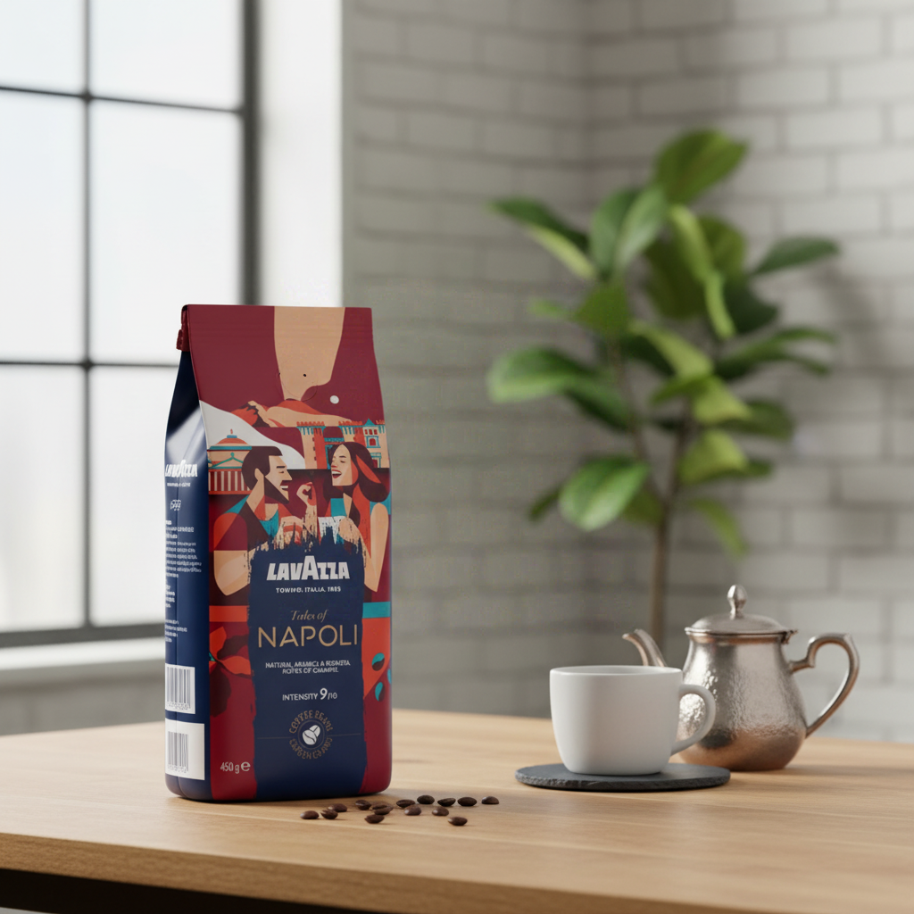 Lavazza Tales of NAPOLI Café en grains 450 g