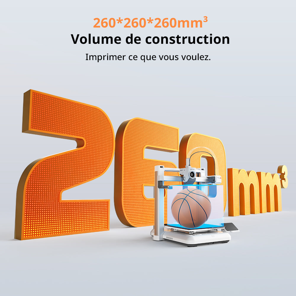ANYCUBIC Kobra 4 Imprimante 3D, mise à niveau automatique LeviQ 3.0, mise à niveau à 49 points, précision < 0,02 mm, première couche parfaite, sans réglage manuel