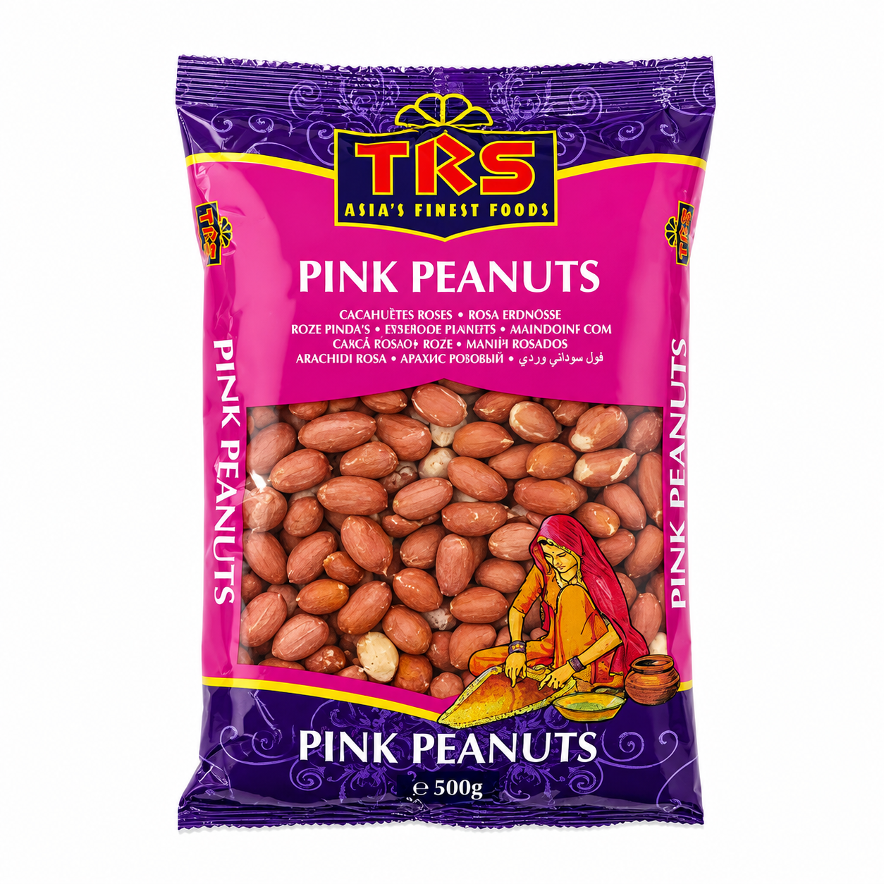 TRS Cacahuètes roses décortiquées - 375 g