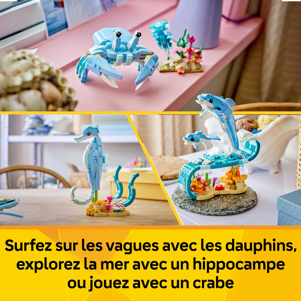 LEGO Creator 31385 Animaux marins : les beaux dauphins