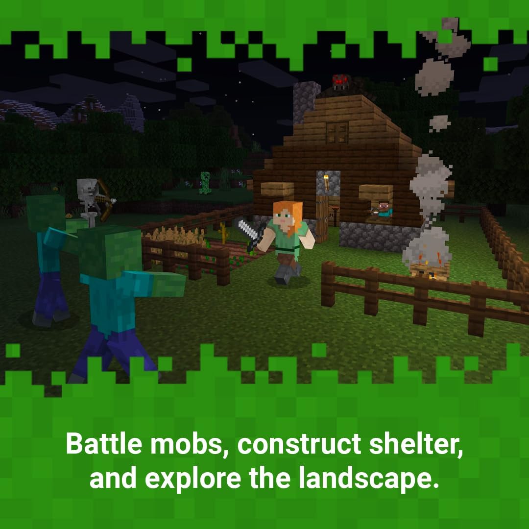 Nintendo Minecraft - Jeu Nintendo Switch - Version française - Super Mario Mash-Up inclus