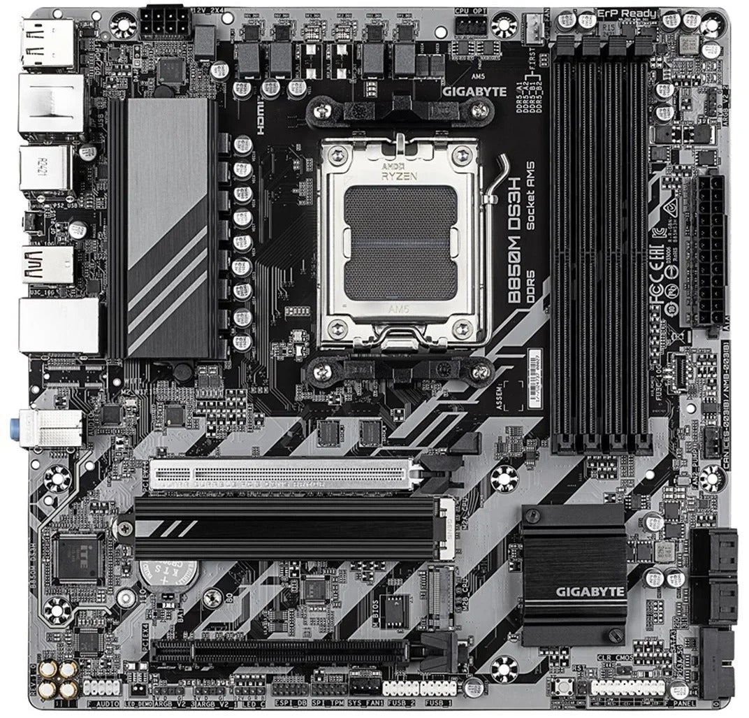 Gigabyte mb amd b850 sam5 matx b850m ds3h