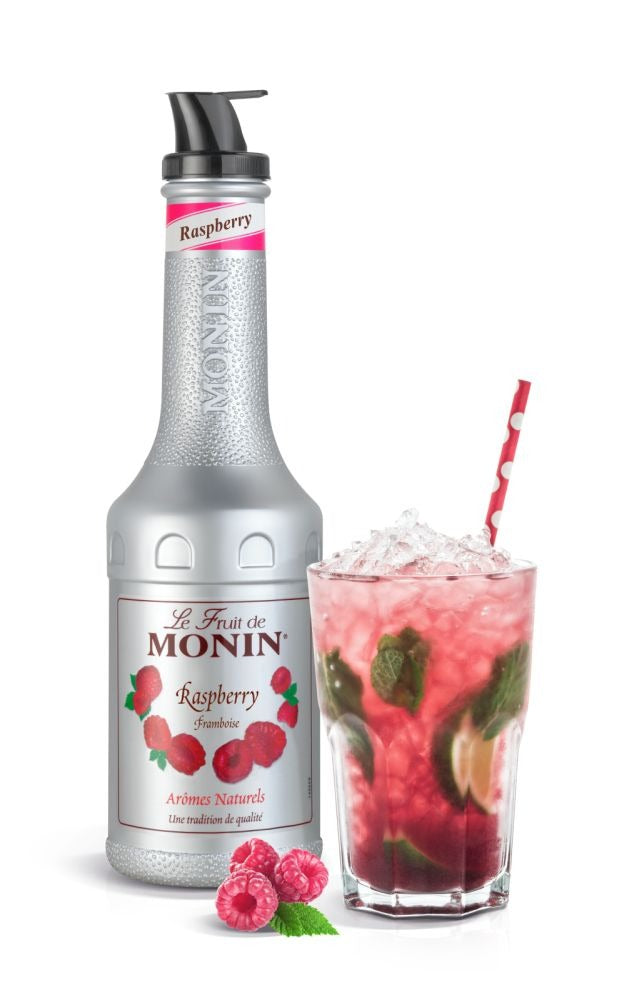 MONIN Purée de fruits saveur framboise - 1 L
