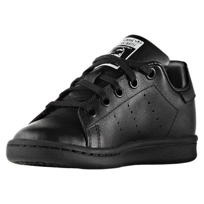 adidas Baskets Originals Stan Smith enfant à lacets Noir