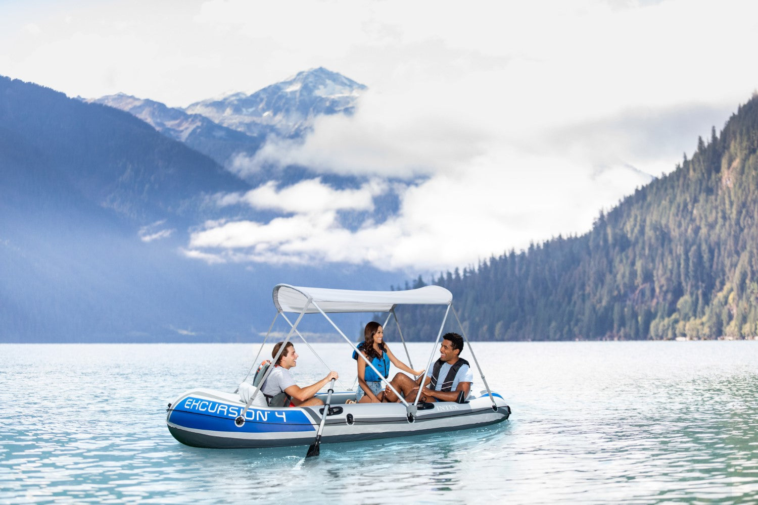 INTEX Auvent de bateau BIMINI