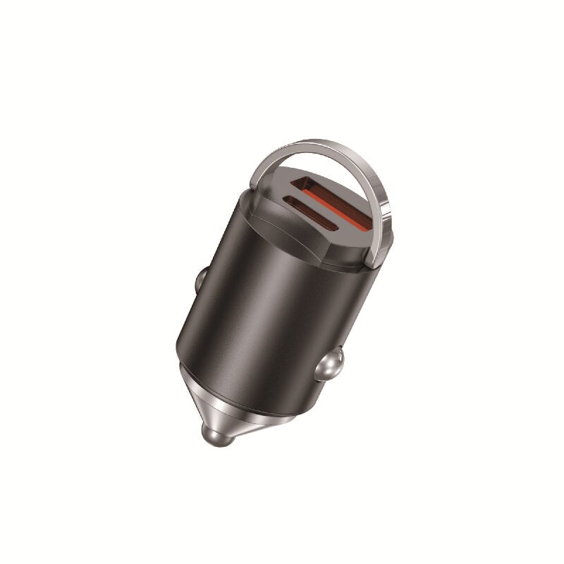 PAVAREAL CC71 Mini Chargeur de voiture PD 20 W + 100 W Prend en charge la charge rapide des gammes iPad, Samsung, iPhone