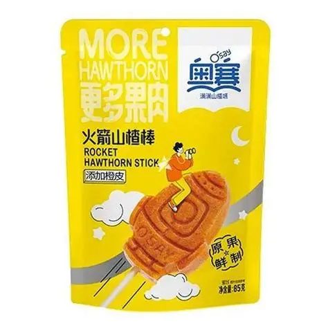 O'Say Biscuits à l'aubépine en forme de fusée - 85 g