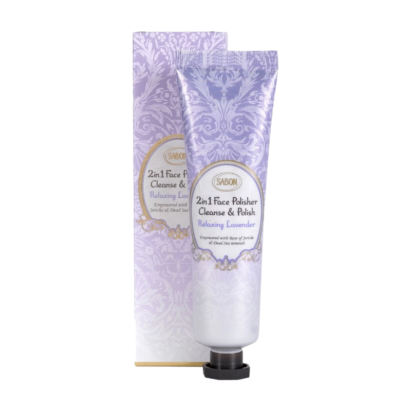 SABON Gommage visage 2-en-1 lavande 60 ml