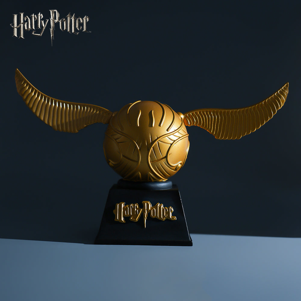Warner Bros. Tirelire Harry Potter Vif d’or 1 pièce, sous licence officielle, Figurine 3D en PVC étanche incassable, Boîte à monnaie pour pièces, Décoration d’intérieur