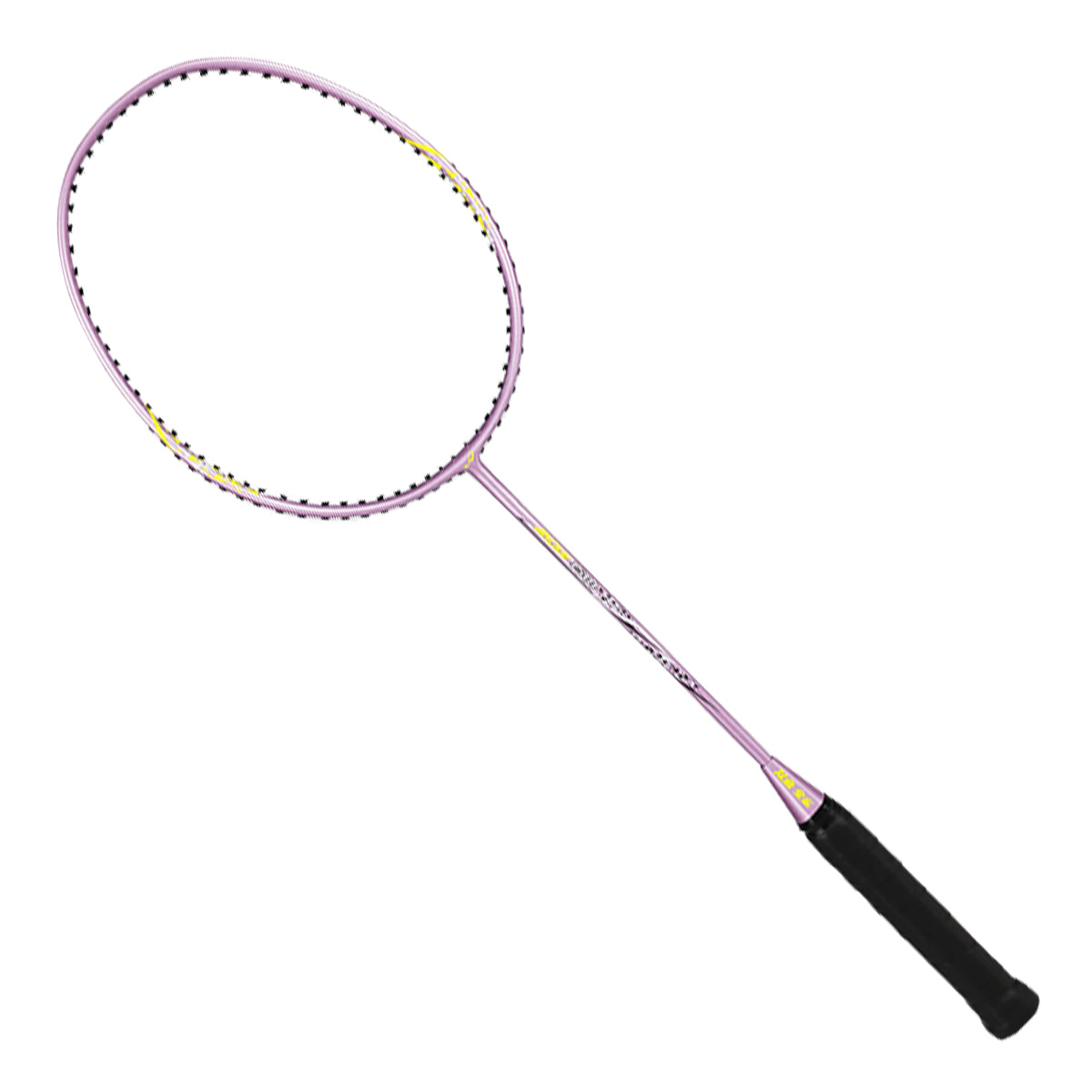 Double Fish JinQue 1501 Lot de 2 raquettes de badminton en carbone et aluminium - Violet