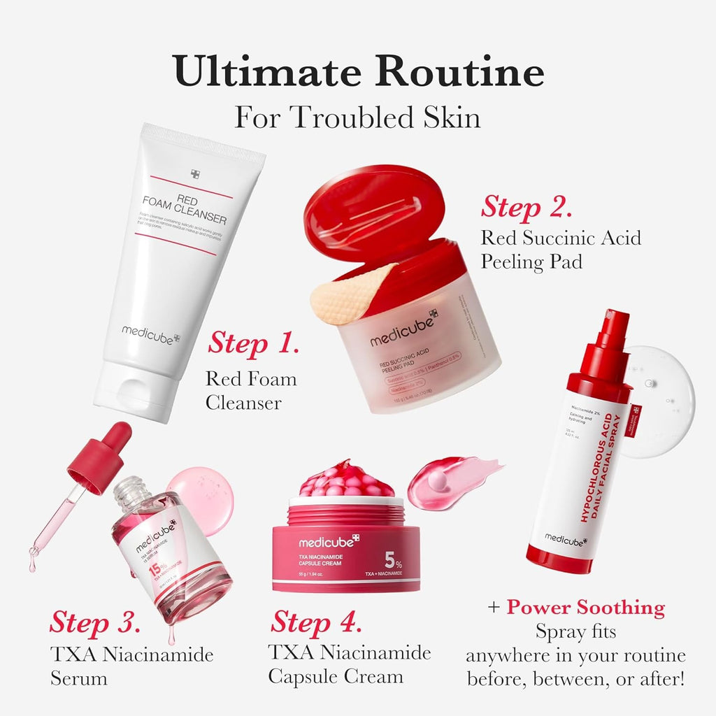 MEDICUBE Mousse Nettoyante Rouge 120 ml