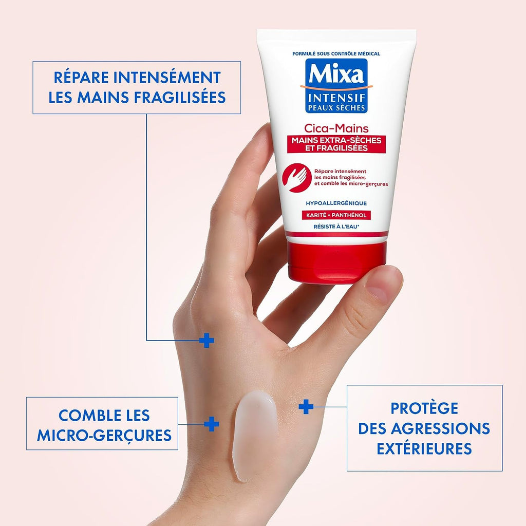 Mixa Cica-Mains Crème Mains Réparation Intense 50 ml