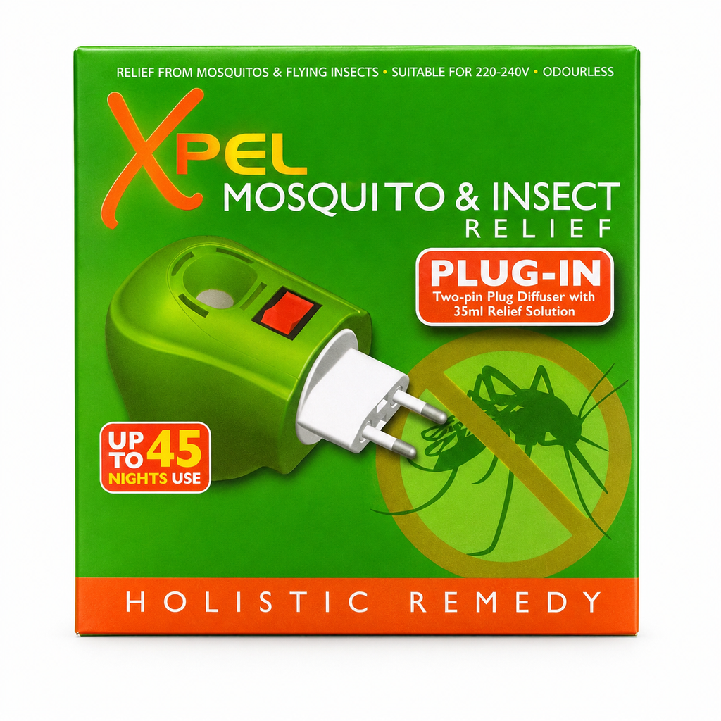 XPEL Diffuseur anti-moustiques et insectes avec recharge de 35 ml